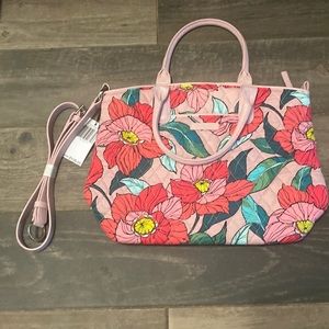 Vera Bradley vintage Floral Casual Satchel